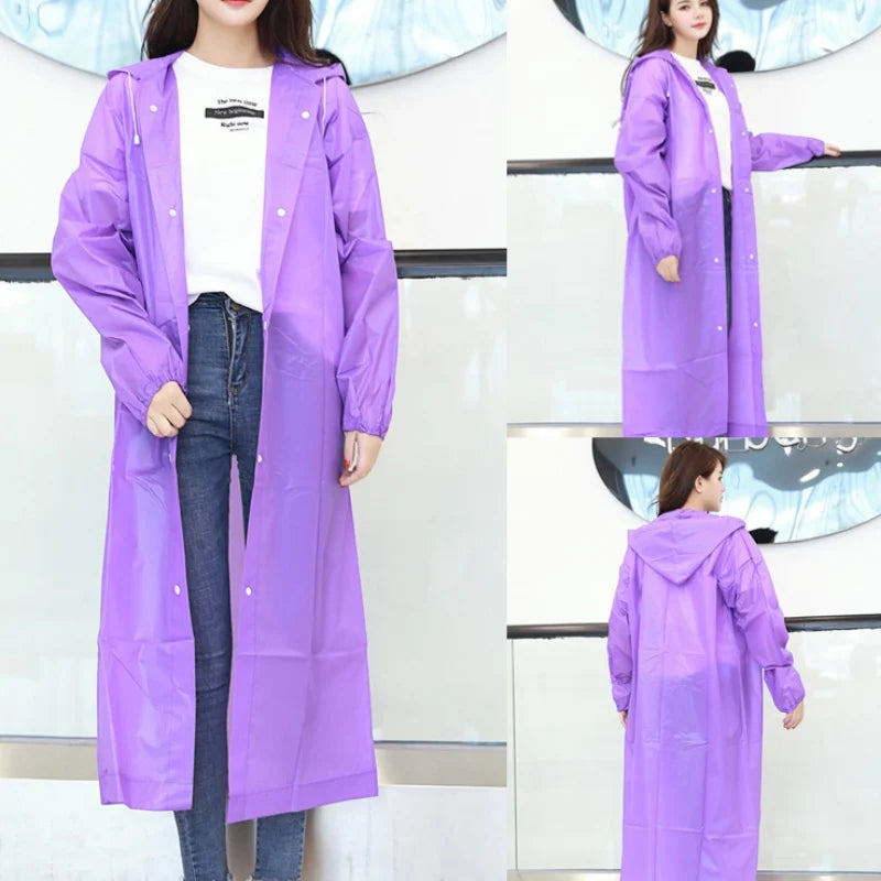 Disposable Eva Rain Coat
