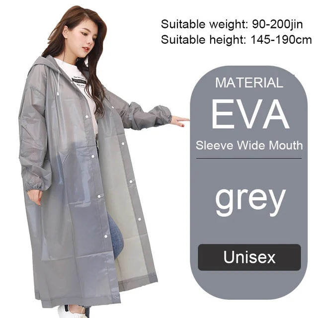 Disposable Eva Rain Coat