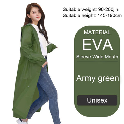 Disposable Eva Rain Coat