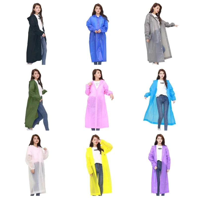 Disposable Eva Rain Coat