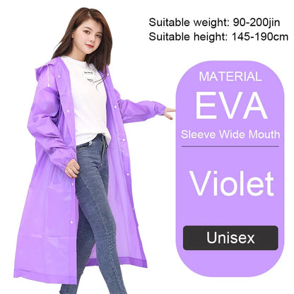 Disposable Eva Rain Coat