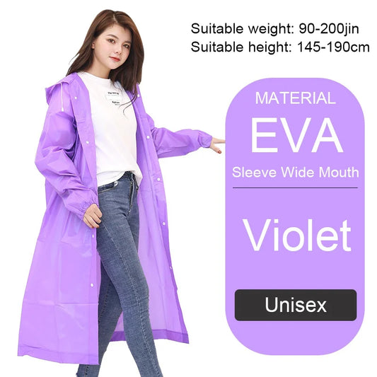 Disposable Eva Rain Coat
