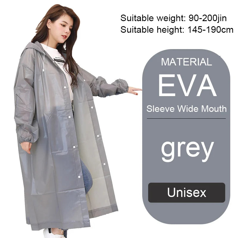 Disposable Eva Rain Coat