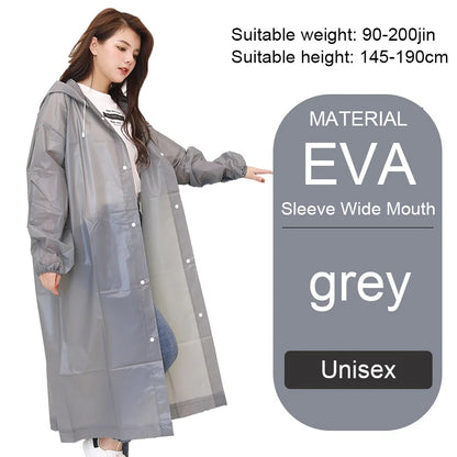 Disposable Eva Rain Coat