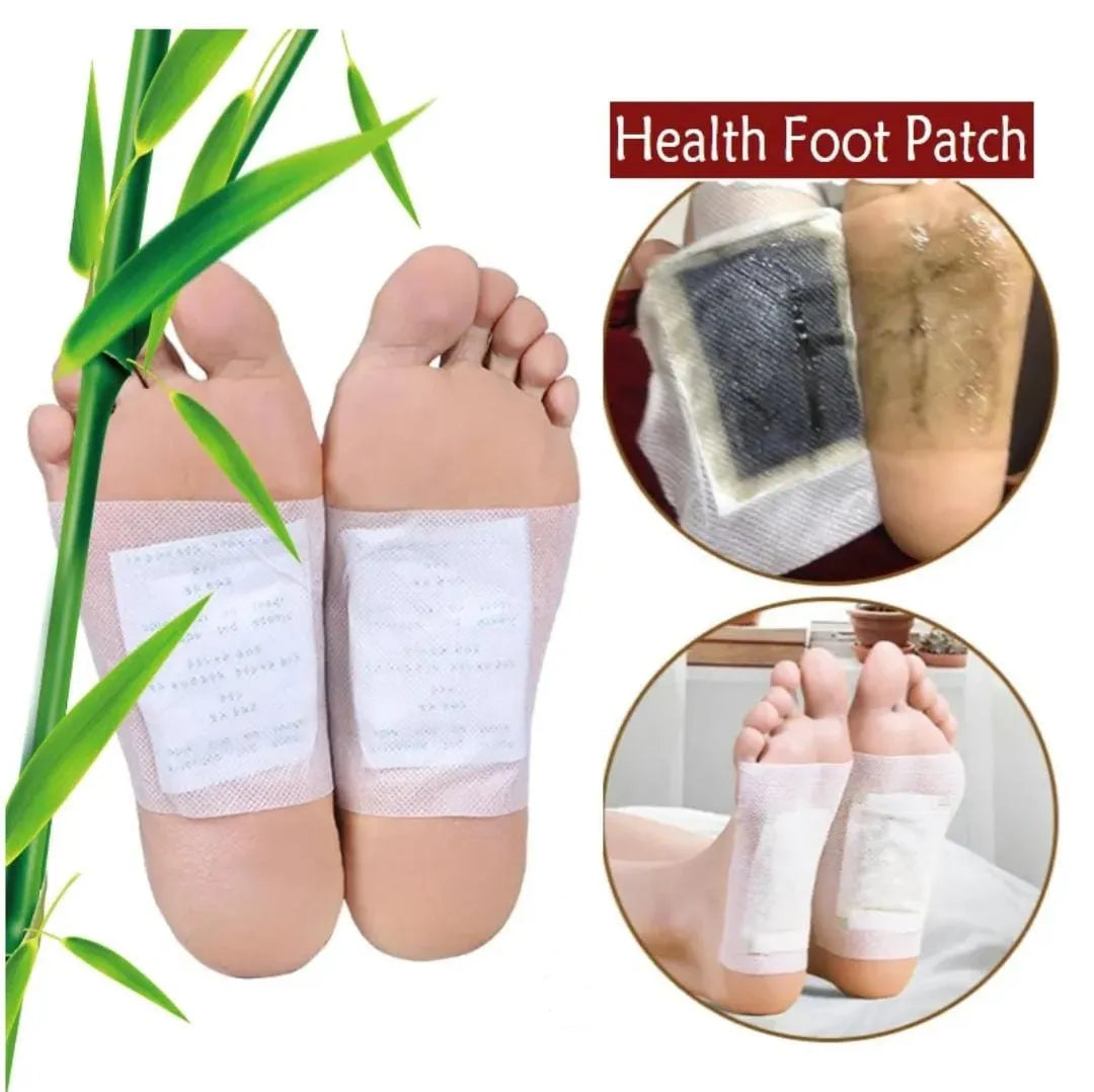 Cleansing Detox Foot Patches with Ginger & Salt