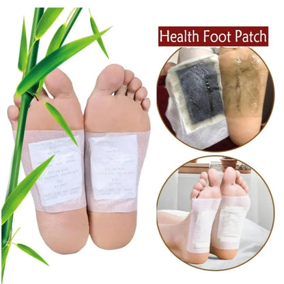 Cleansing Detox Foot Patches with Ginger & Salt