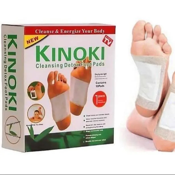 Cleansing Detox Foot Patches with Ginger & Salt
